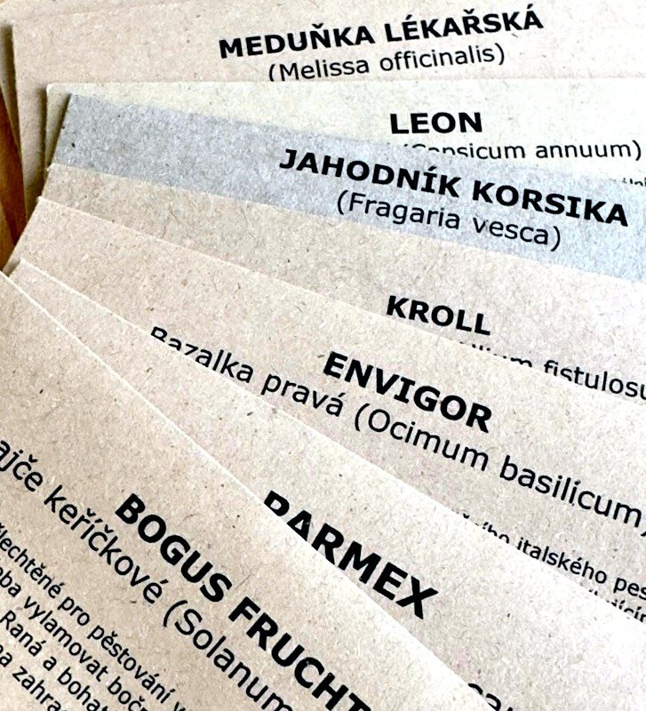 Balkonová zahrádka | dárková sada semen | PERMASEMÍNKA.CZ