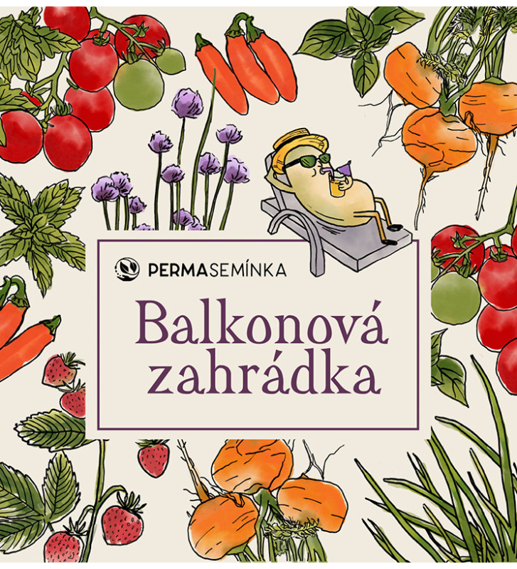 Balkonová zahrádka | dárková sada semen | PERMASEMÍNKA.CZ