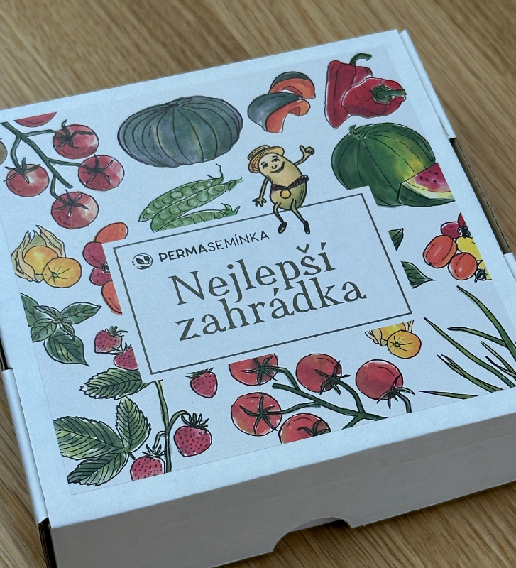 Nejlepší zahrádka | dárková sada semen | PERMASEMÍNKA.CZ