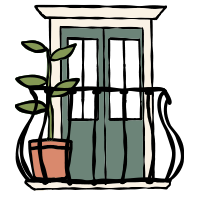 Na balkon